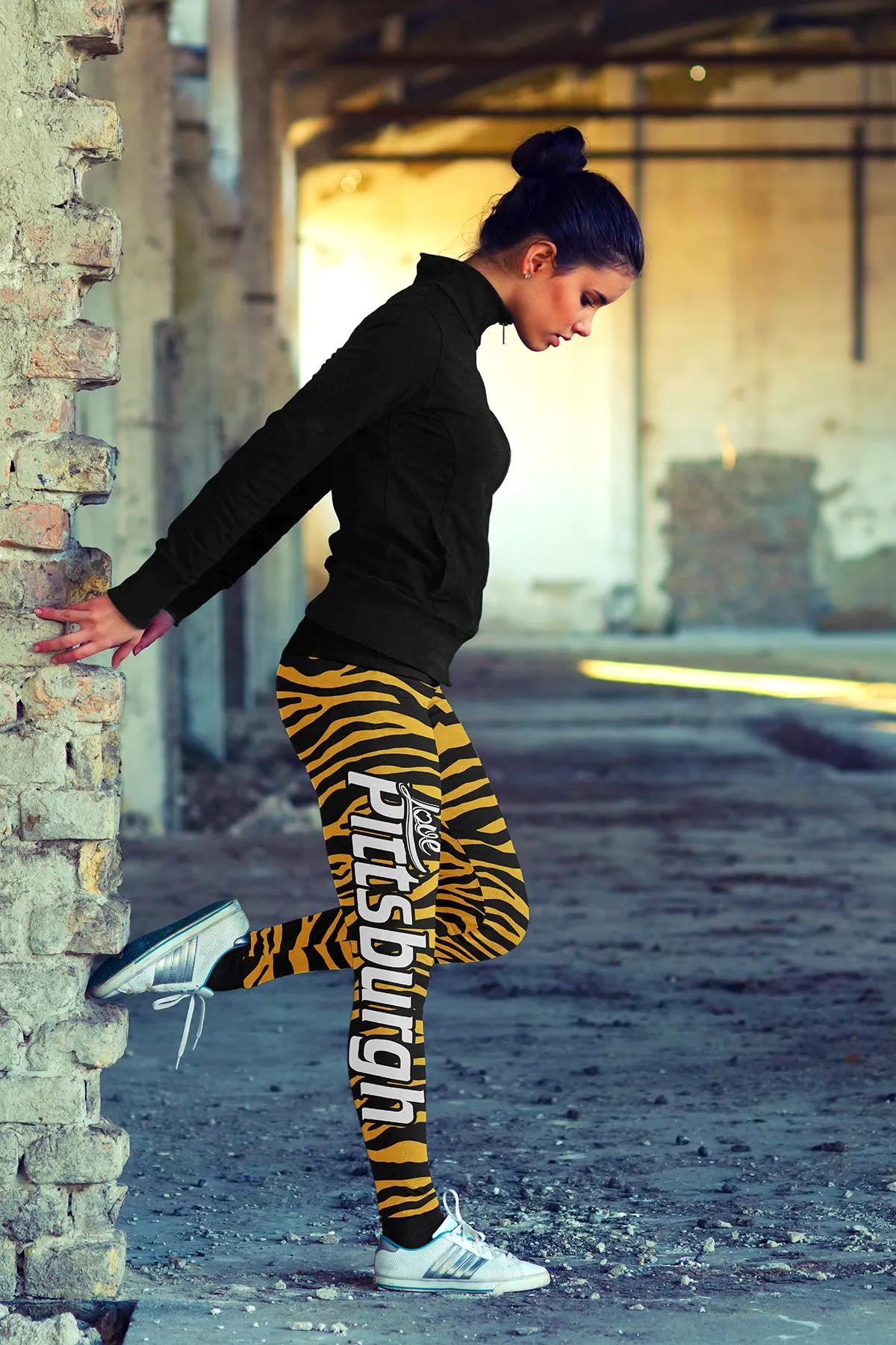 PIT FB Striped Leggings