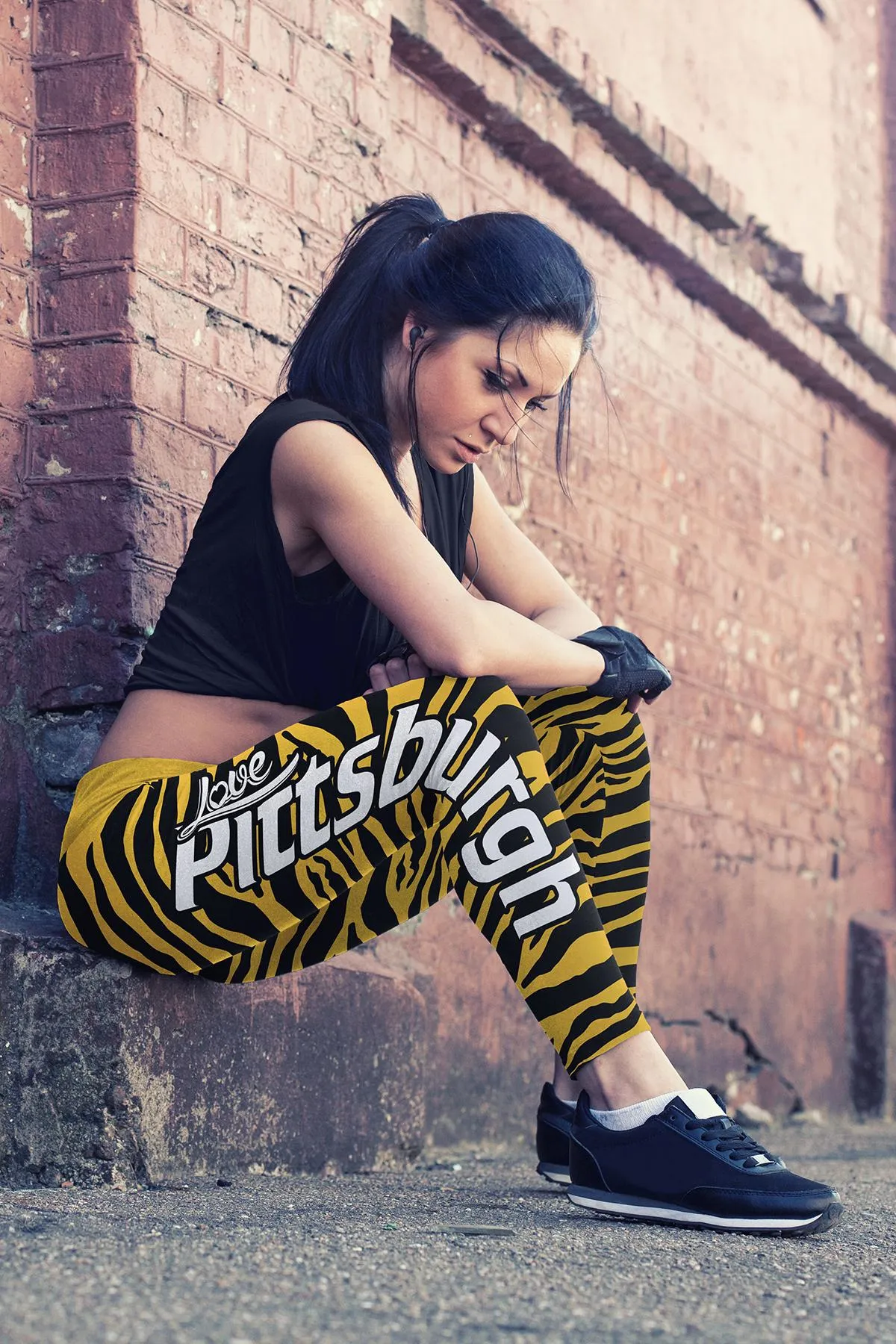 PIT FB Striped Leggings