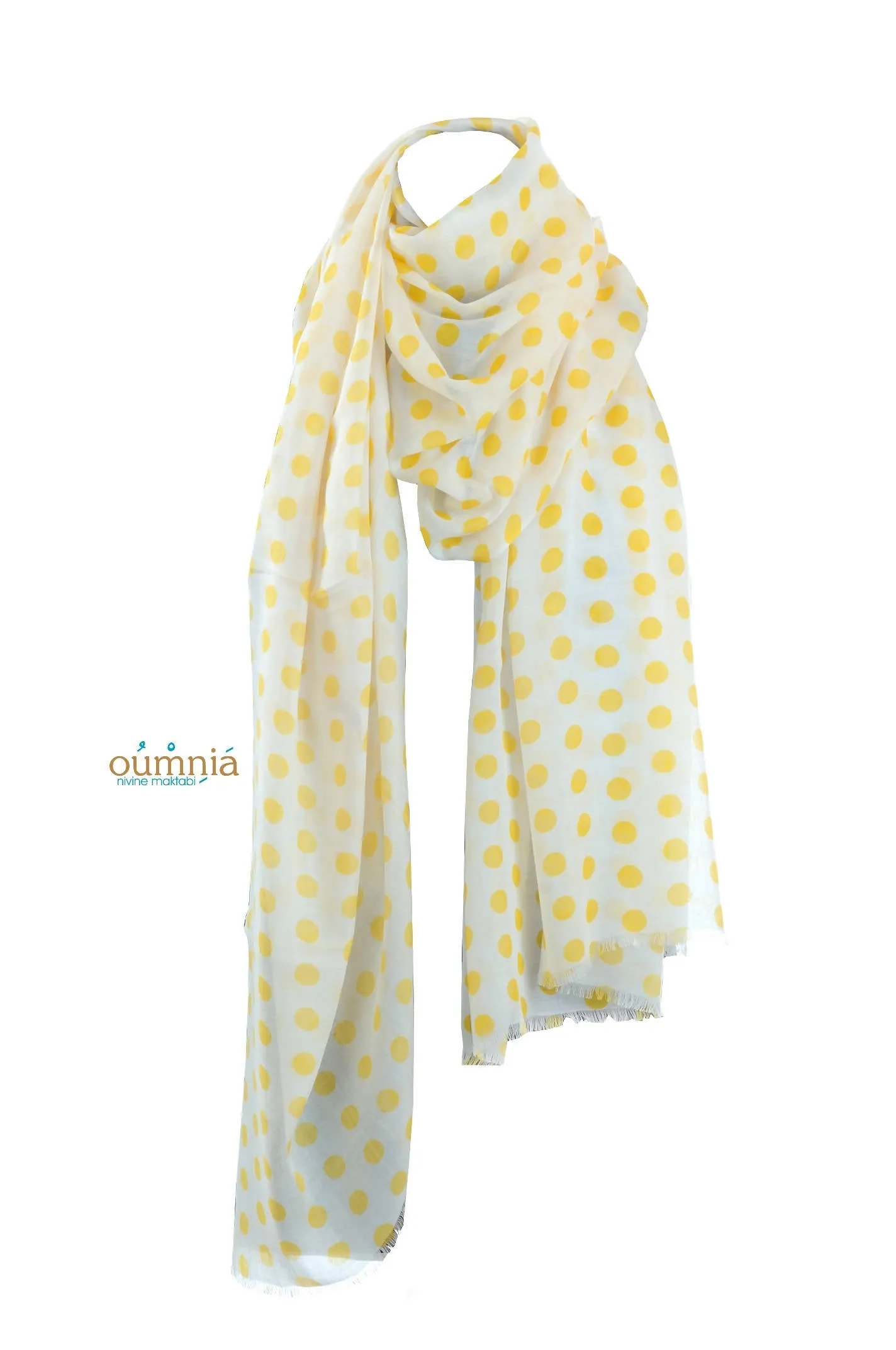 POLKA DOT IN YELLOW- OUMNIA BY NIVINE MAKTABI