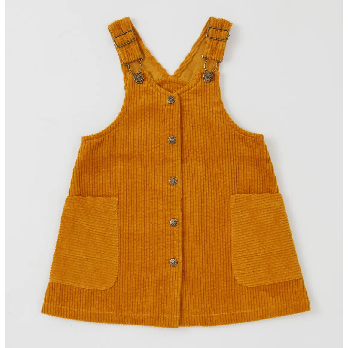 Polly Corduroy Pinafore Dress