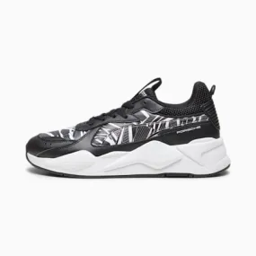 Porsche Legacy RS-X Unisex Camo Sneakers | PUMA Black-PUMA White | PUMA Shoes | PUMA 