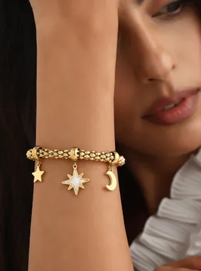 Pringle Star & Moon Bracelet