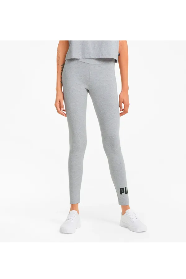 PUMA Women Training Tights Logo Grey