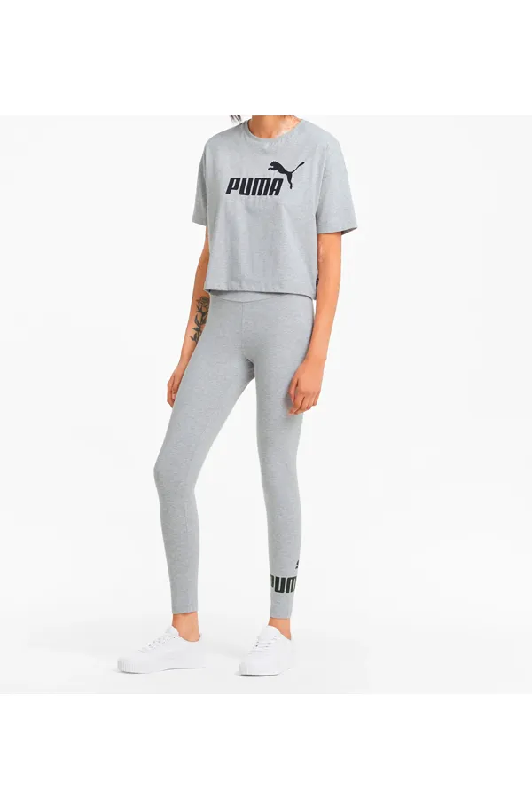 PUMA Women Training Tights Logo Grey