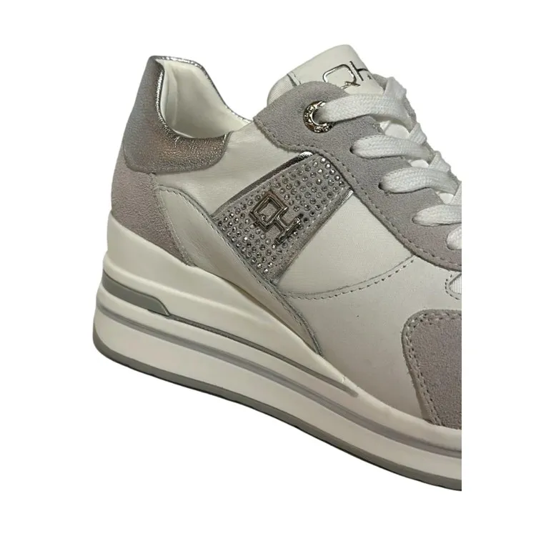 QH7 Queen Helena QH7017 Sneaker Donna Stringate Grigio