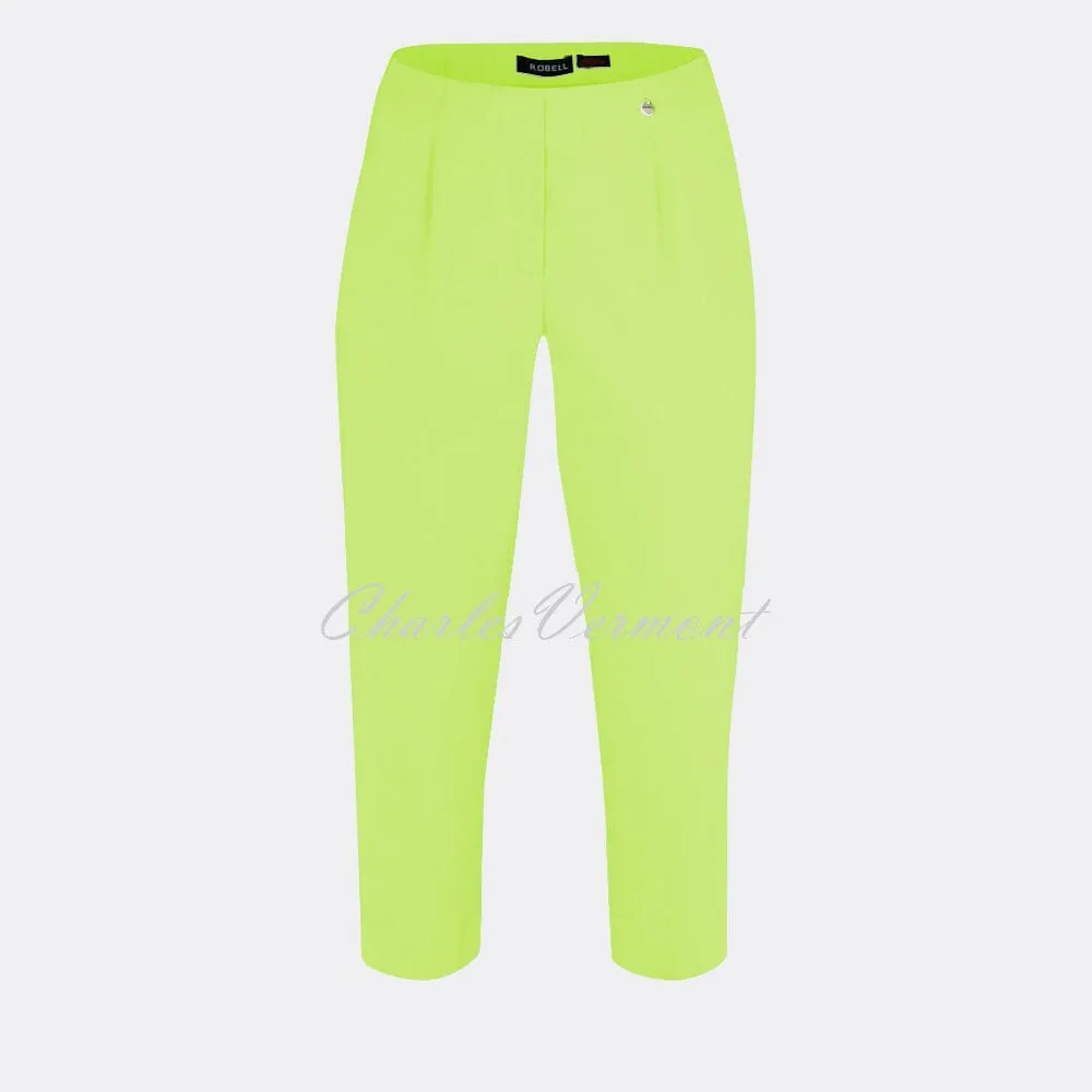 Robell Marie 07 Capri Trouser 51576-5499-810 (Lime)