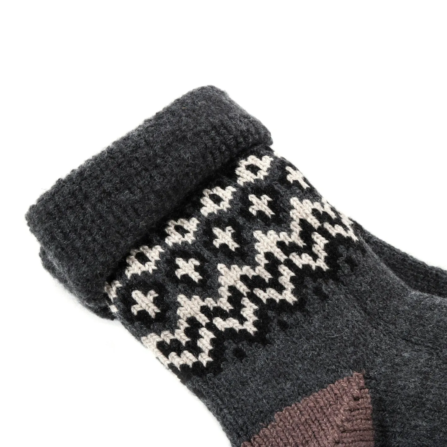 ROTOTO COMFY ROOM SOCKS NORDIC CHARCOAL