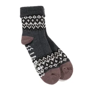 ROTOTO COMFY ROOM SOCKS NORDIC CHARCOAL