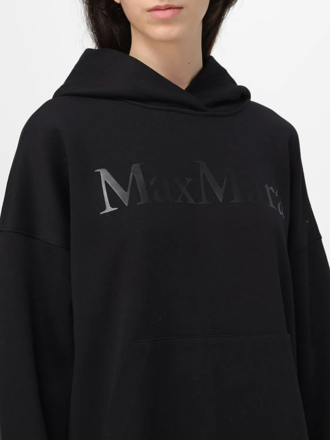 S Max Mara  |Unisex Street Style Long Sleeves Plain Cotton Logo