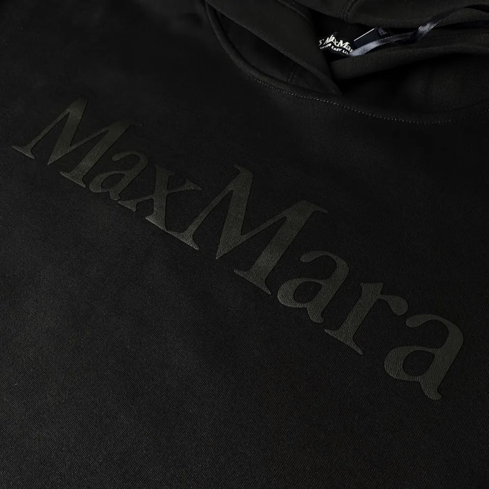 S Max Mara  |Unisex Street Style Long Sleeves Plain Cotton Logo