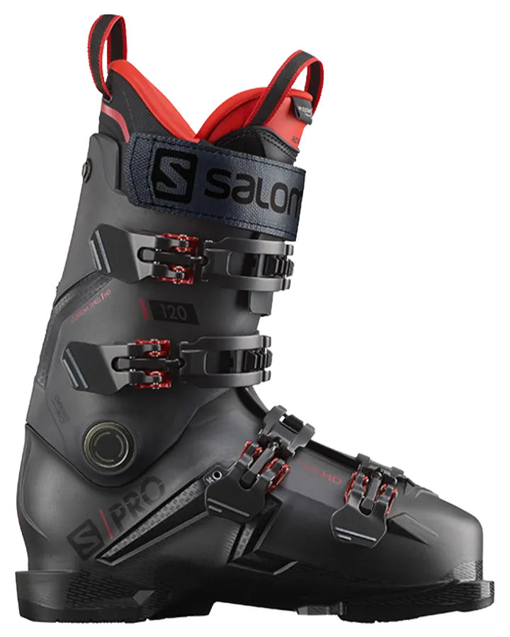 Salomon S/Pro 120 GW Ski Boots - Belluga / Red / Black - 2023