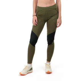 Scott Explorair Tights  Fir Green/Black