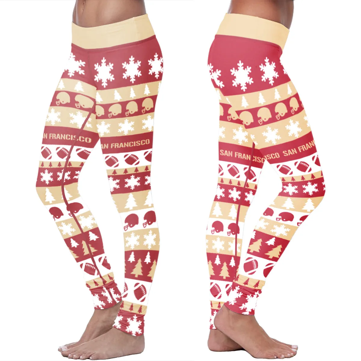 SF Christmas FB Leggings