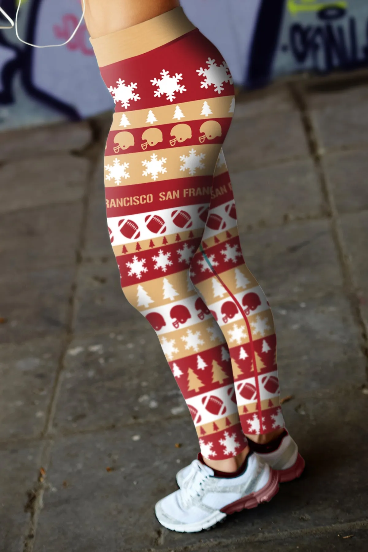 SF Christmas FB Leggings