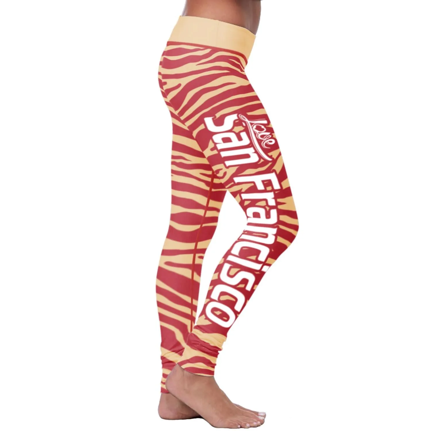 SF FB Striped Leggings