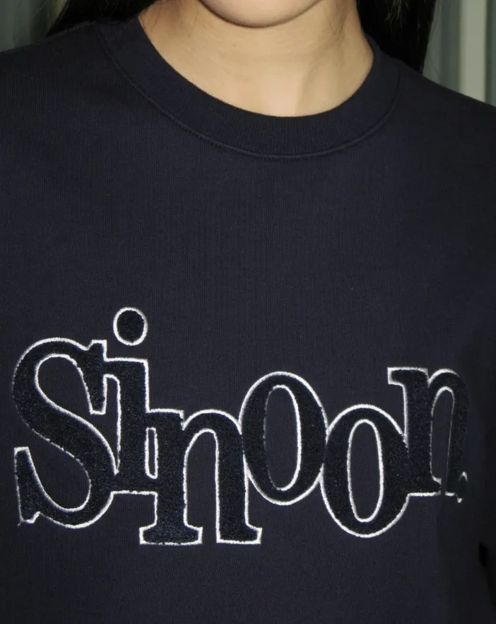 sinoon  |Street Style Long Sleeves Plain Logo Outlet