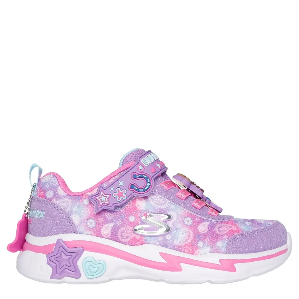 SKECHERS  GIRLS LITTLE-BIG KID SNUGGLE SNEAKS SNEAKER