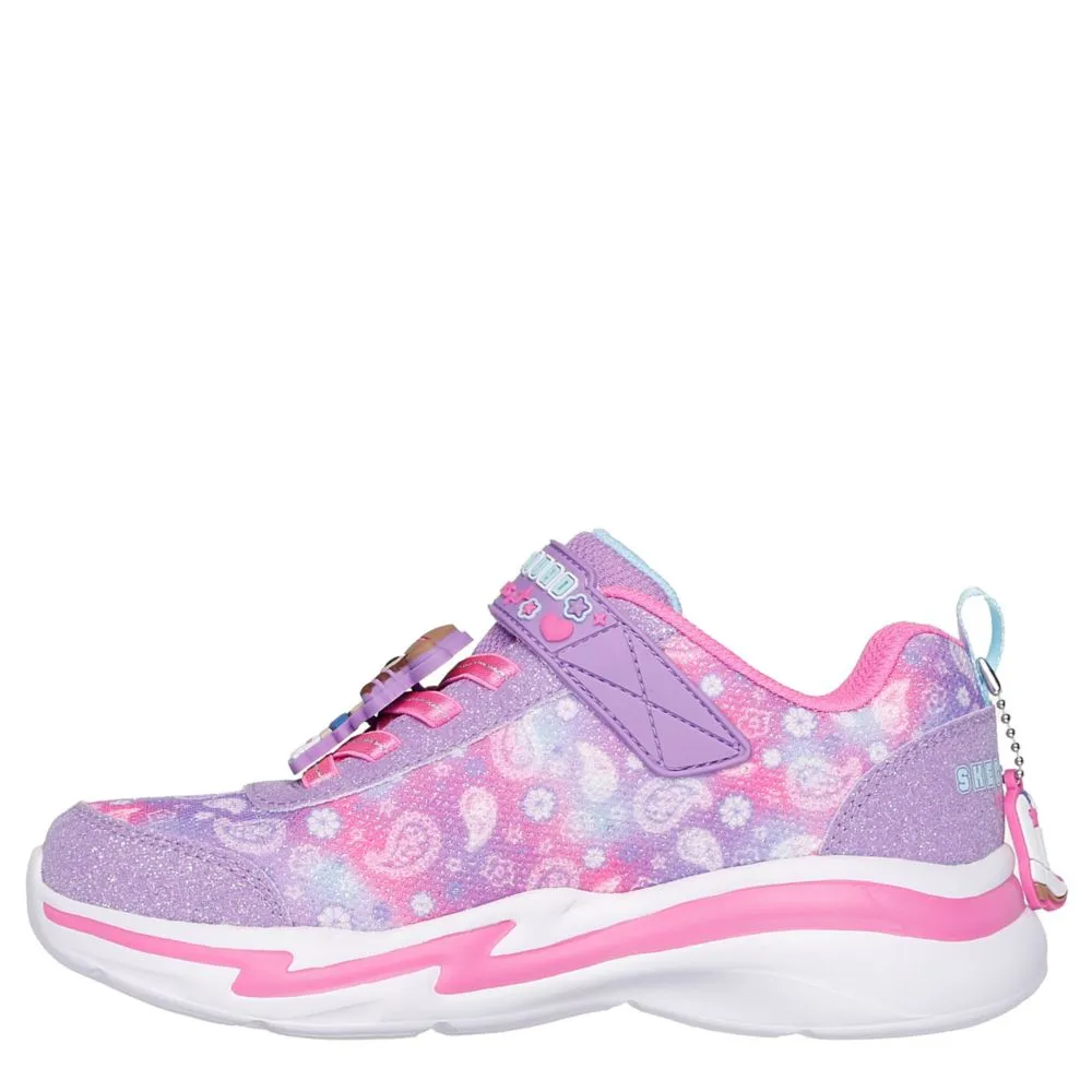 SKECHERS  GIRLS LITTLE-BIG KID SNUGGLE SNEAKS SNEAKER