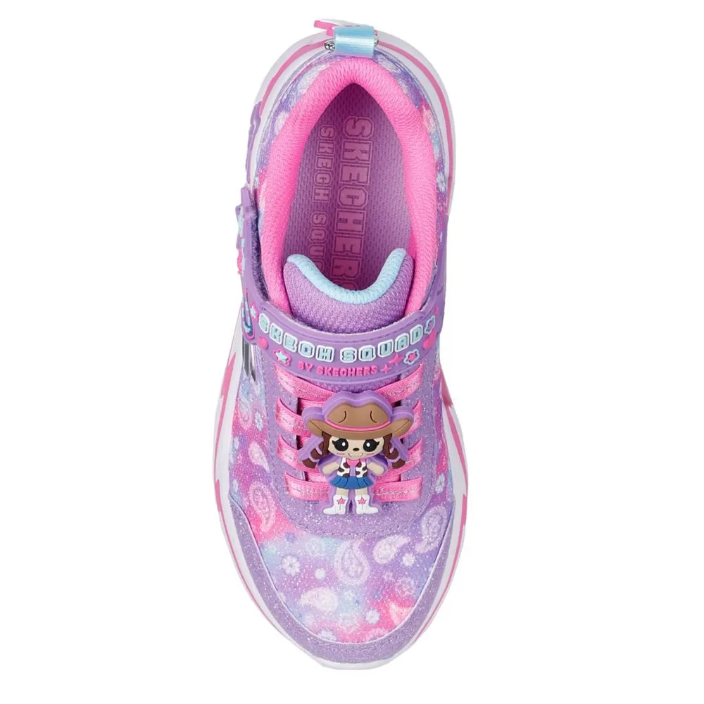 SKECHERS  GIRLS LITTLE-BIG KID SNUGGLE SNEAKS SNEAKER