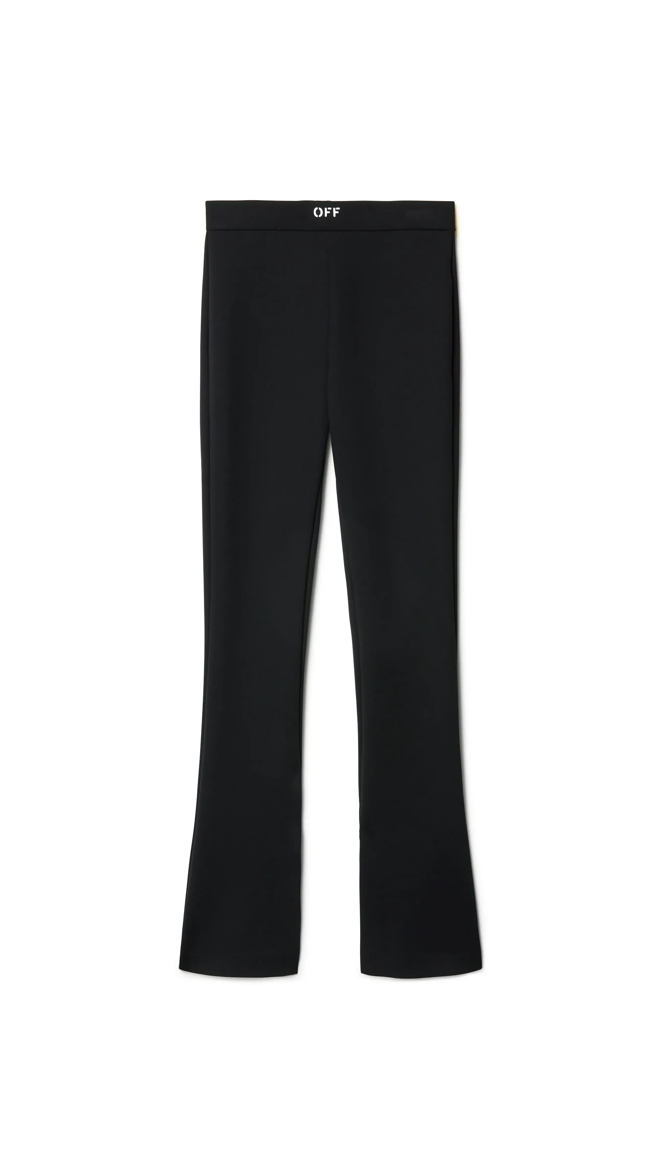 Sleek Split Leggings - Black