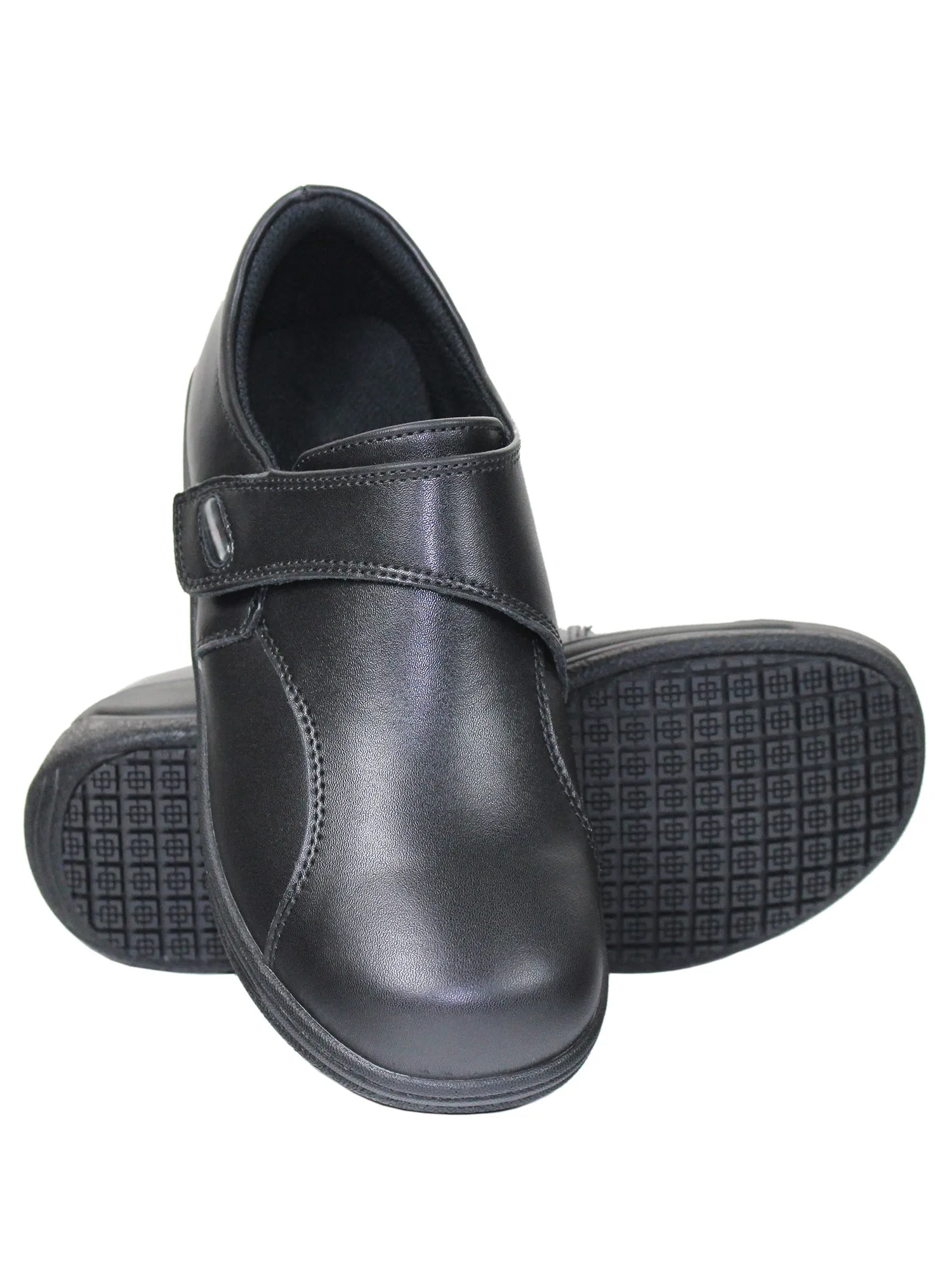 Slip Resistant Leather Shoes for Women