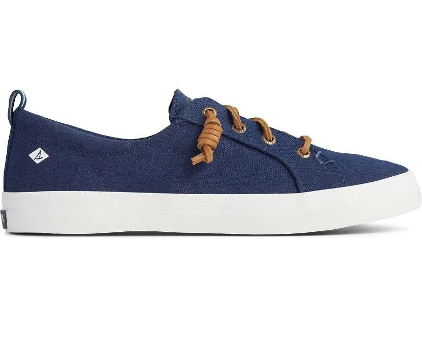 Sperry - Women's SeaCycled Crest Vibe Linen Sneaker - Navy