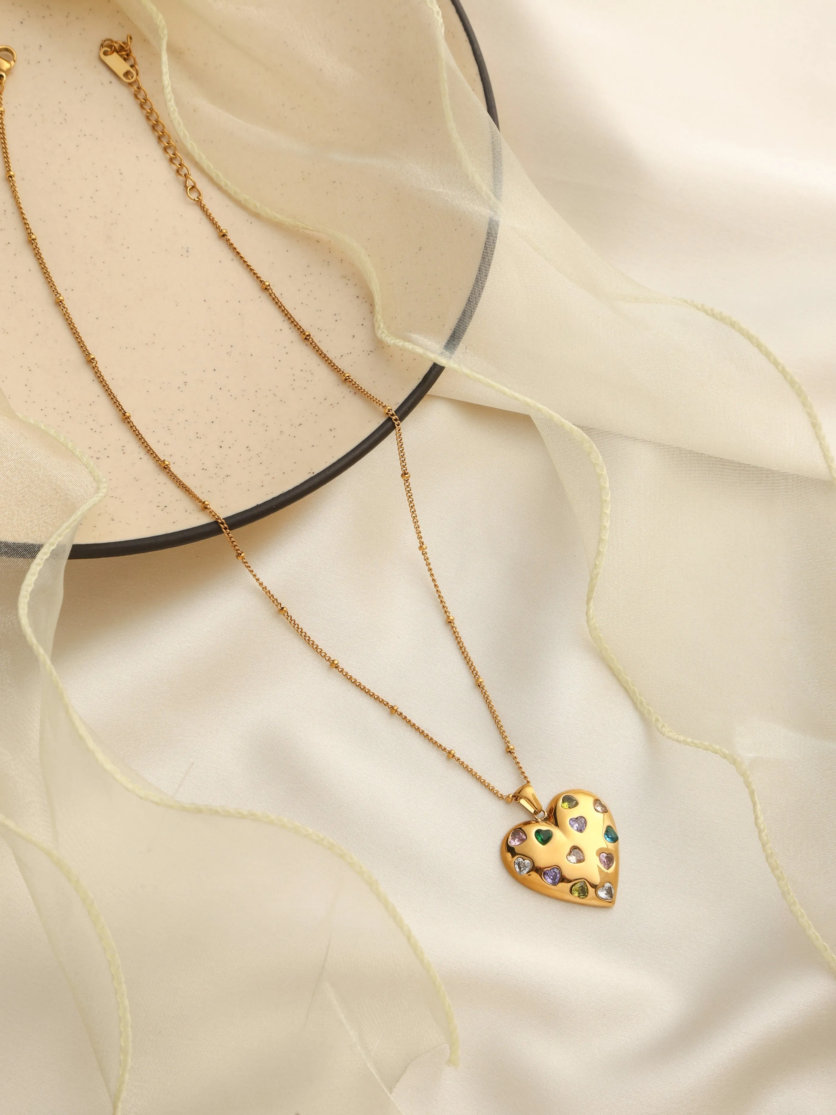 Statement Heart Necklace