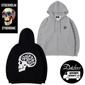 STOCKHOLM SYNDROME  |Unisex Street Style Long Sleeves Cotton Logo