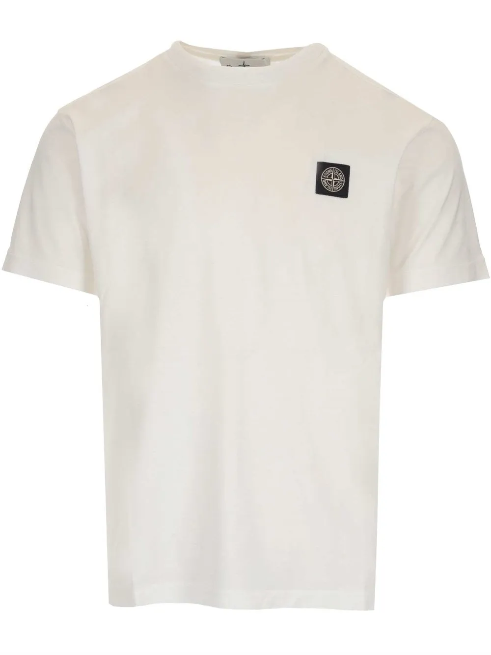 Stone Island Logo Patch Crewneck T-Shirt