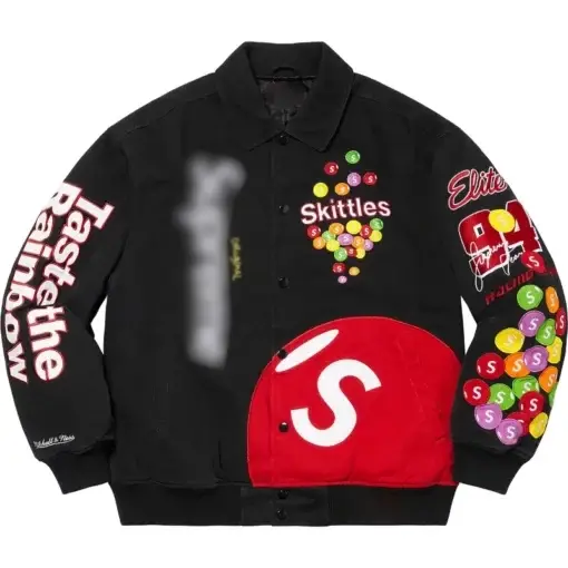 Supremely Skittles Varsity Jacket - William Jacket