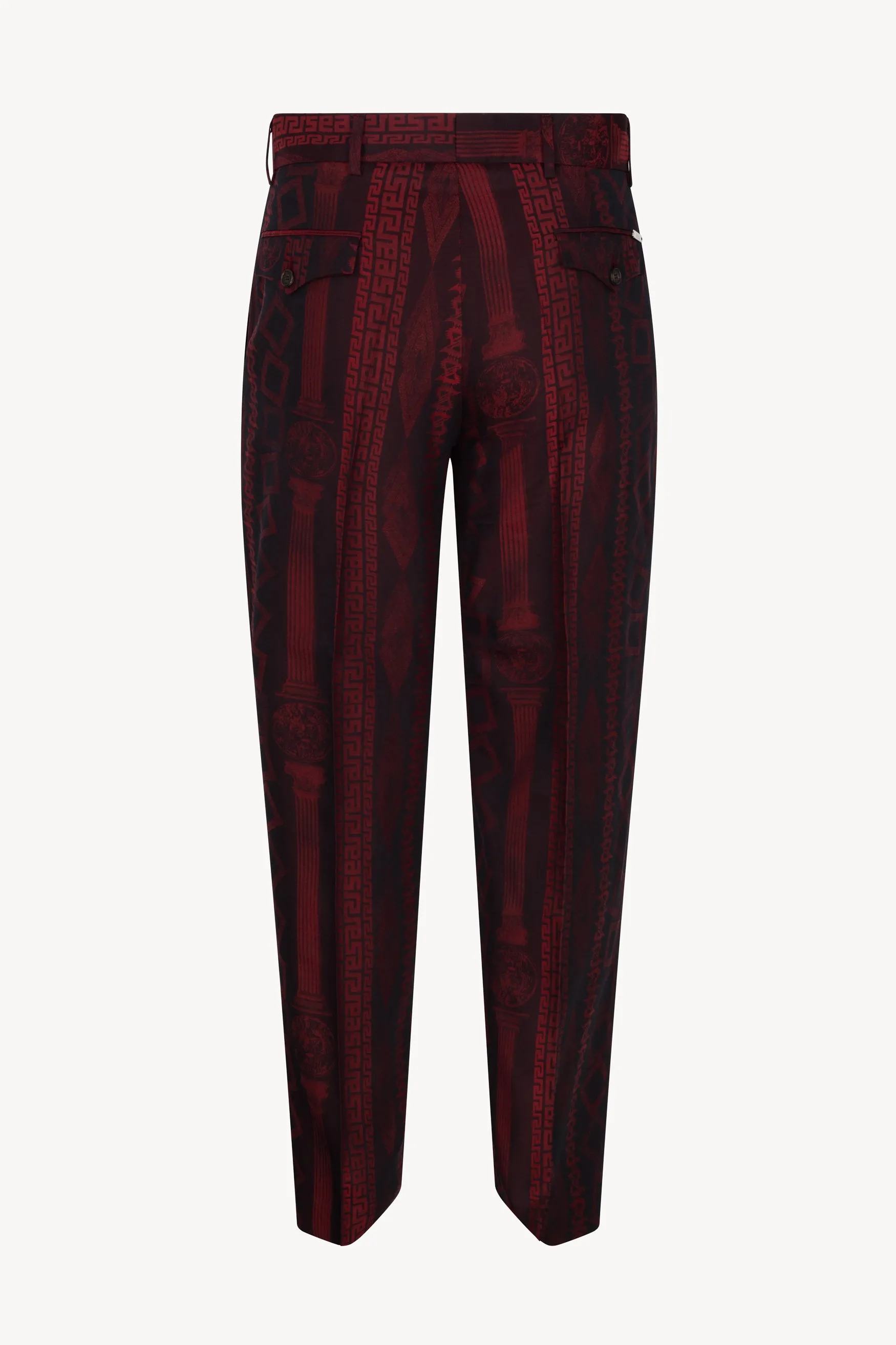 Tailored Column Jacquard Trouser