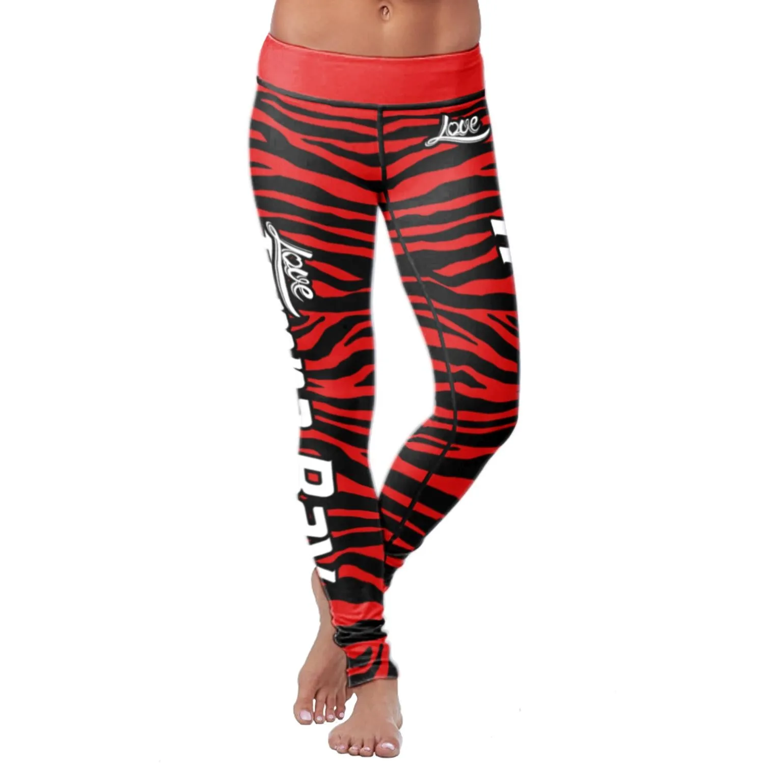 TAM FB Striped Leggings