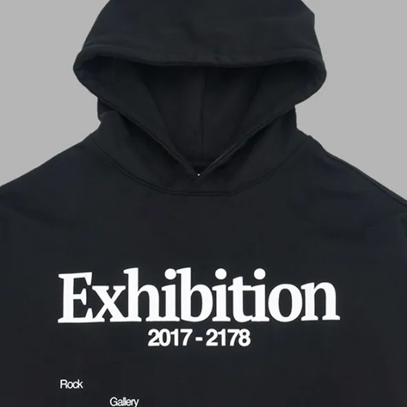 THE MUSEUM VISITOR  |Unisex Street Style Plain Cotton Logo Hoodies & Sweatshirts