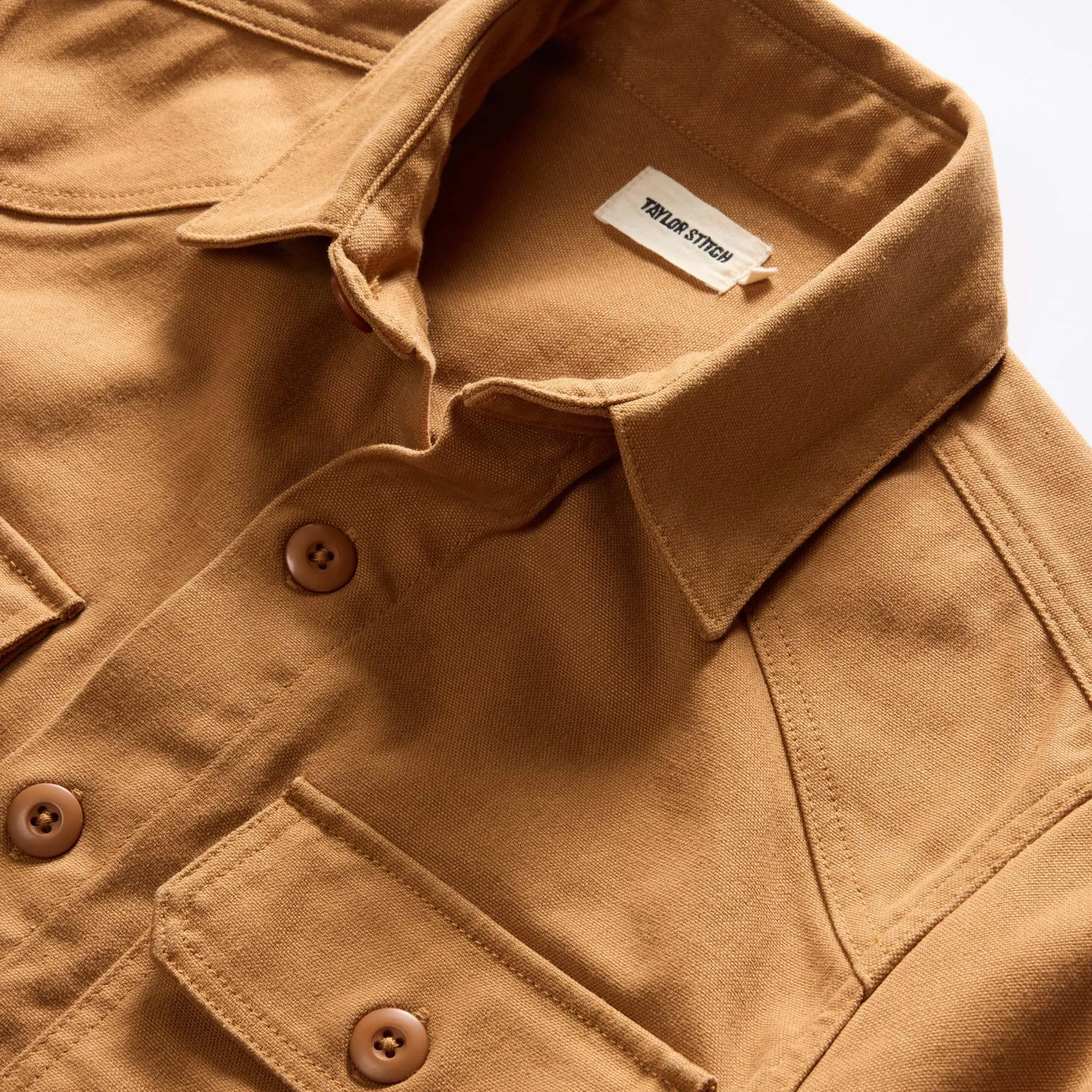 The Shop Shirt in Cedar Boss Duck