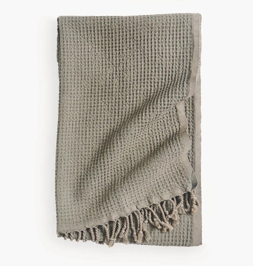 Turkish Towel Waffle Stone washed Poko