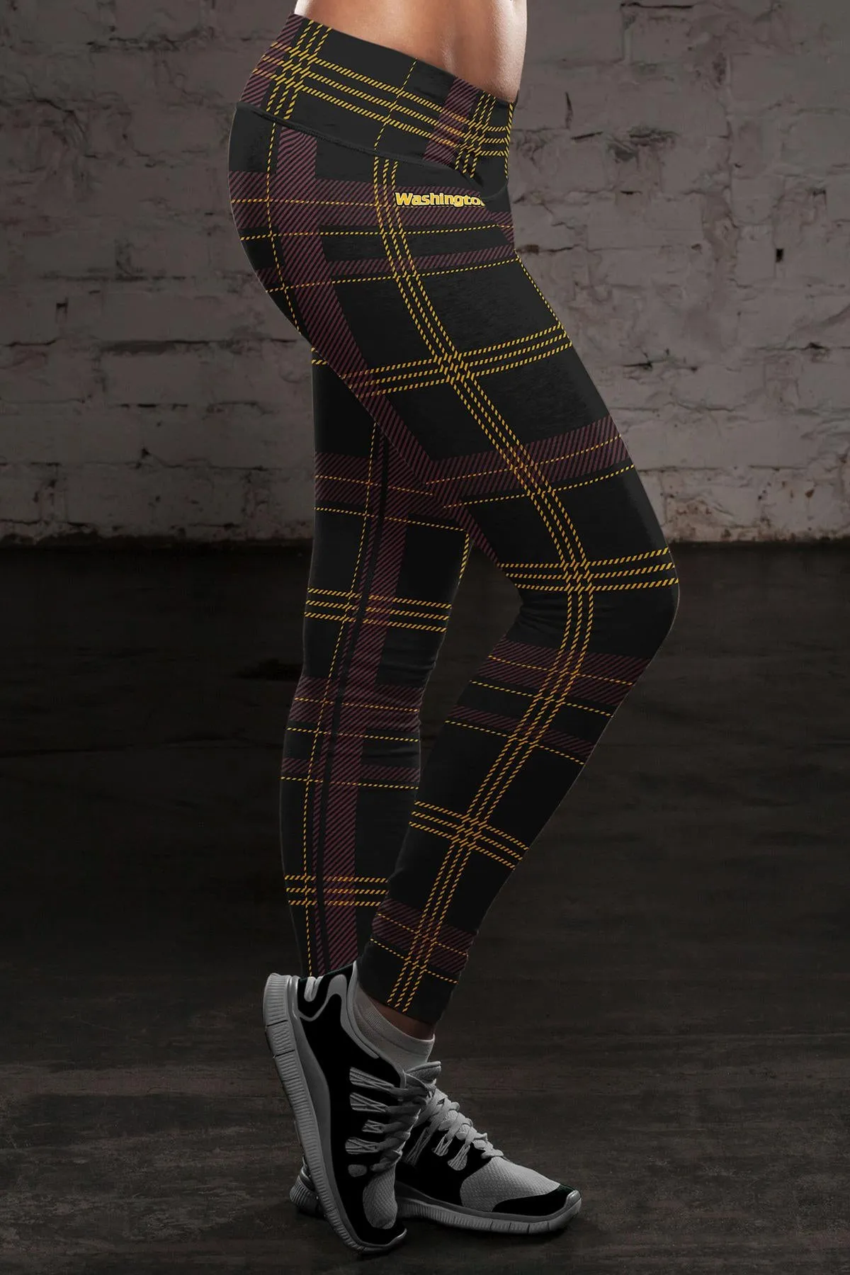 WASH FB Plaid Leggings