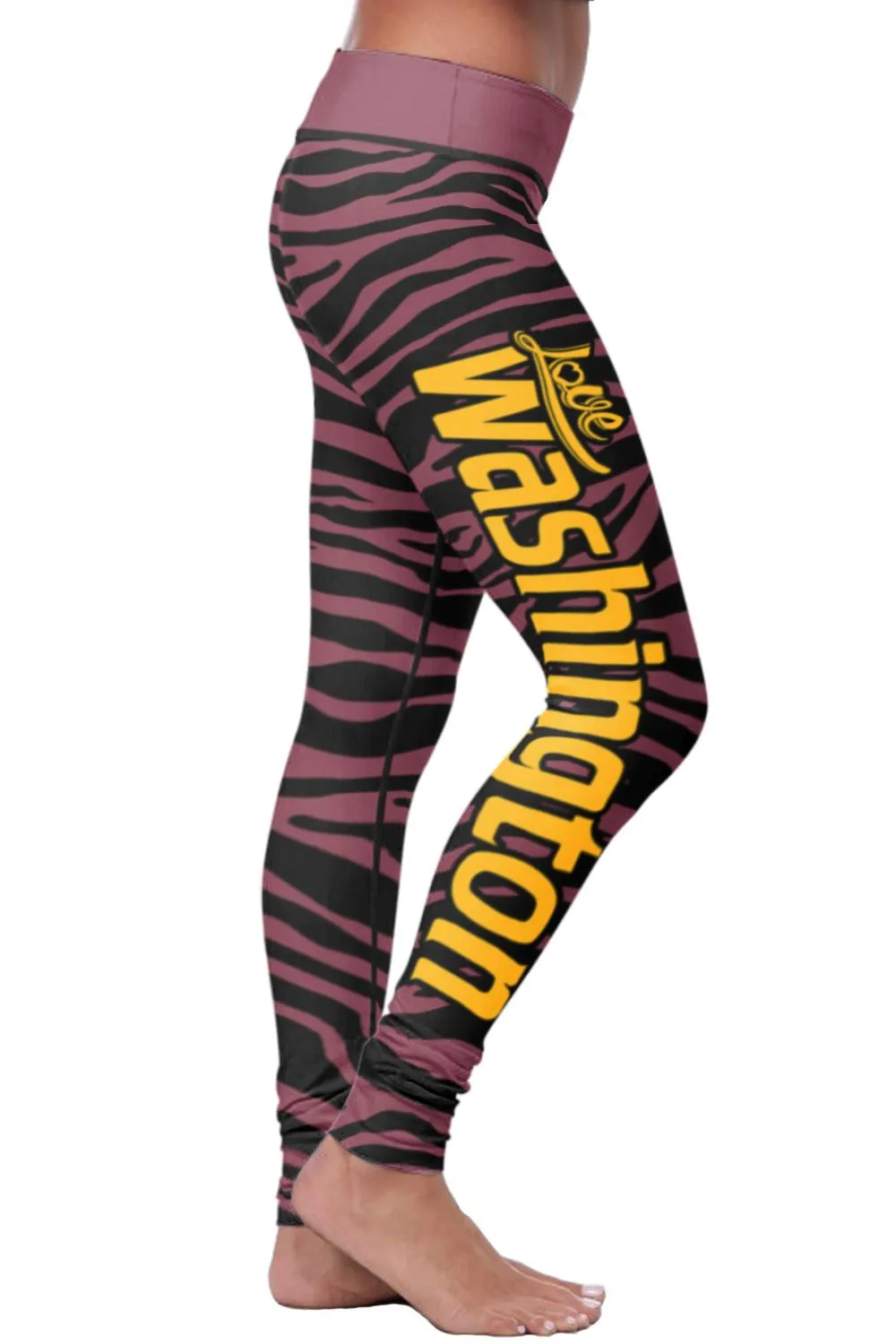 WASH FB Striped Leggings