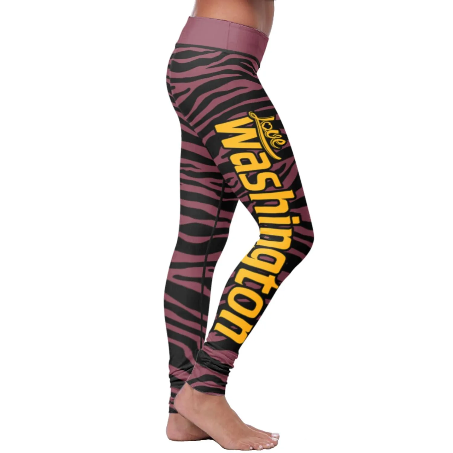 WASH FB Striped Leggings