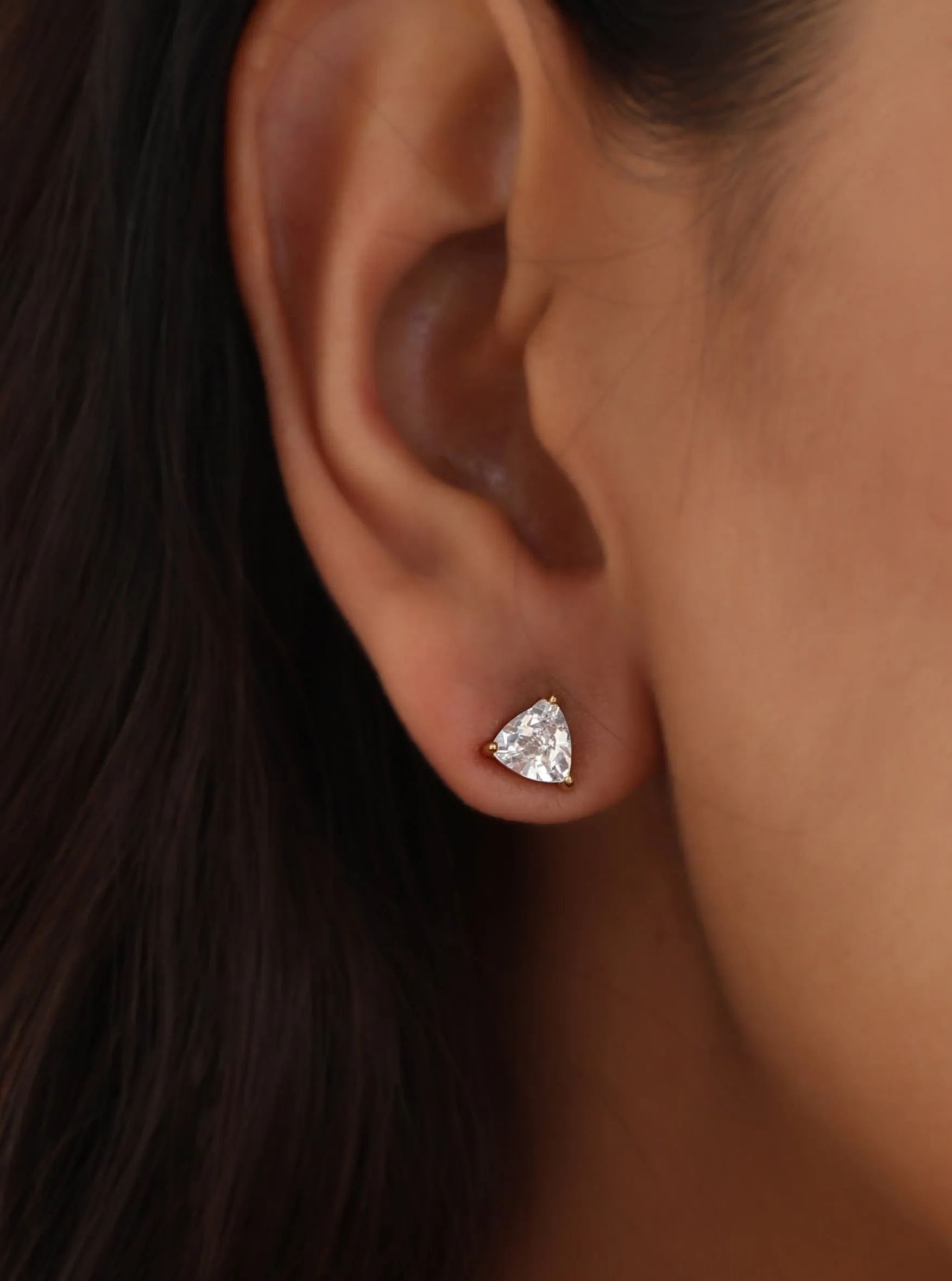 Waterproof Solitaire Studs