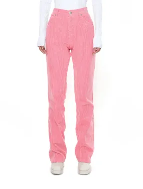 We11done Pink Corduroy Trouser