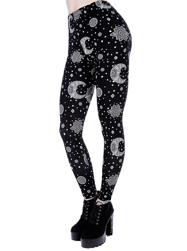 Women's Hippie Moon Leggings