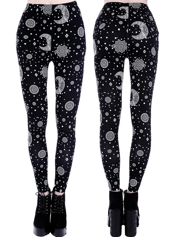 Women's Hippie Moon Leggings