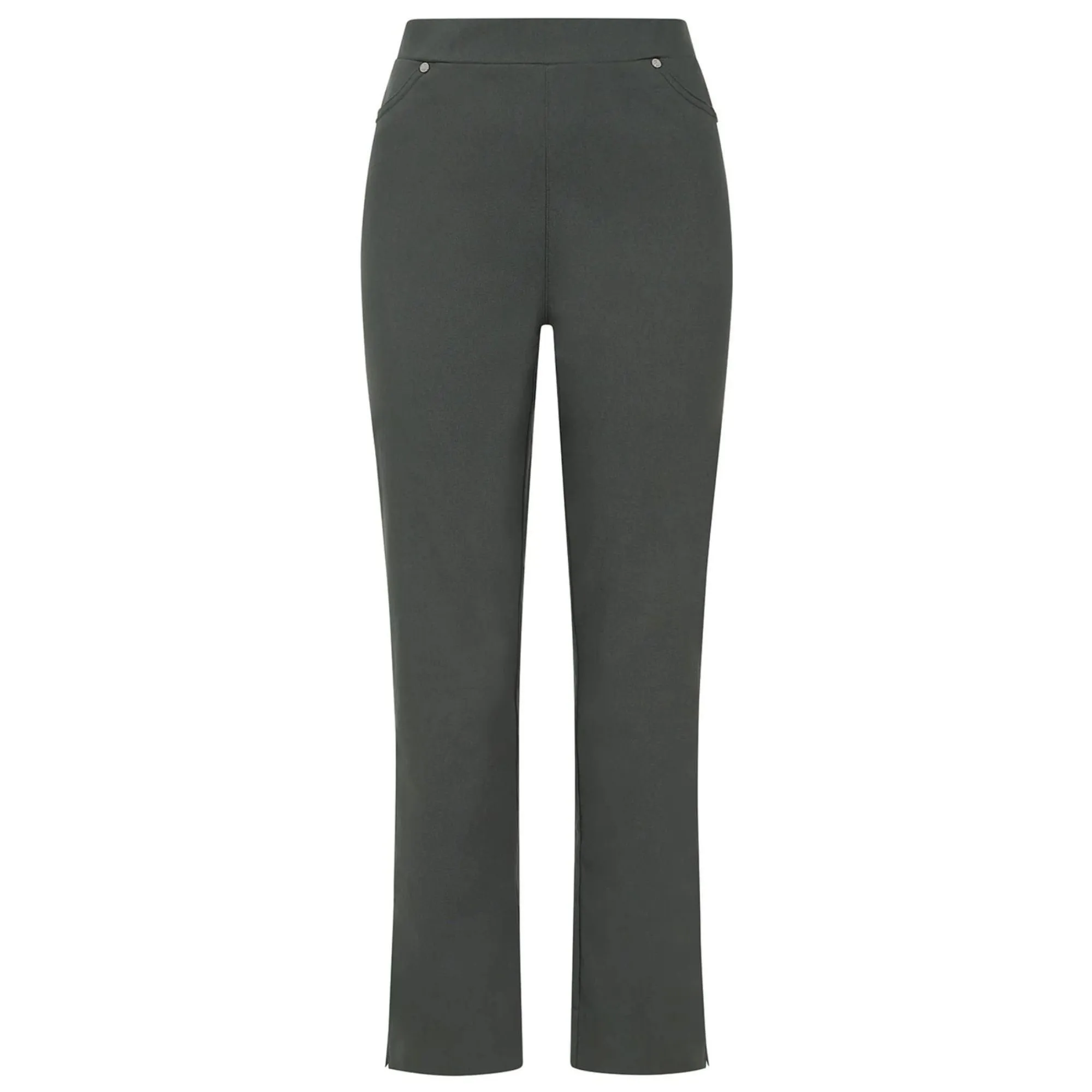 Womens Jean Style Bengaline Trousers Regular Leg