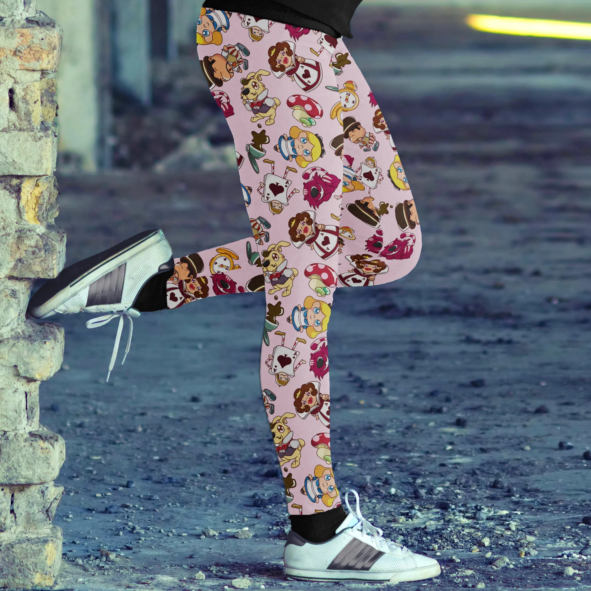 Wonderland Leggings Light Pink