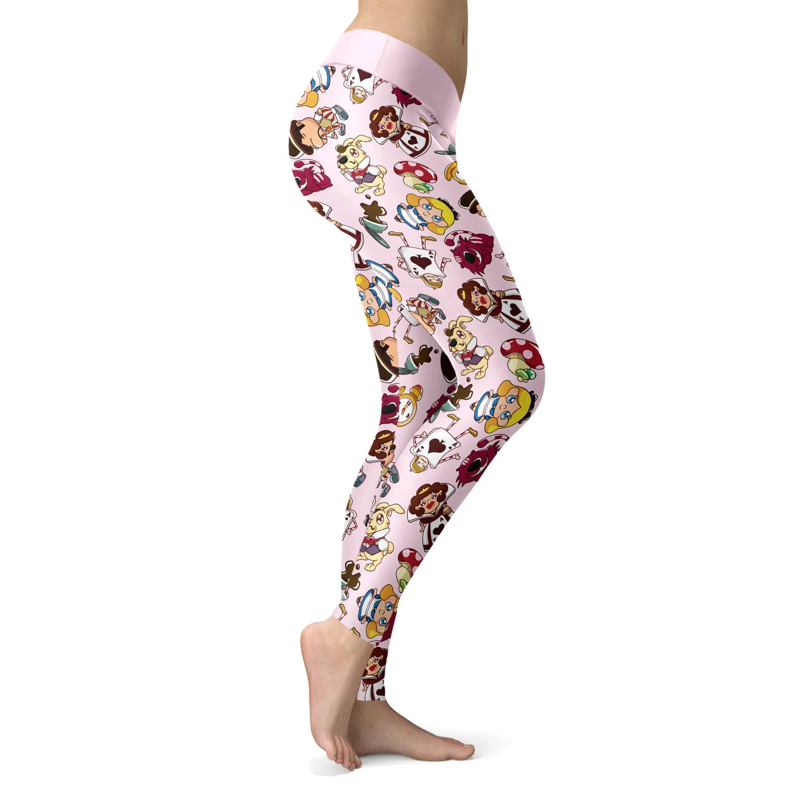 Wonderland Leggings Light Pink