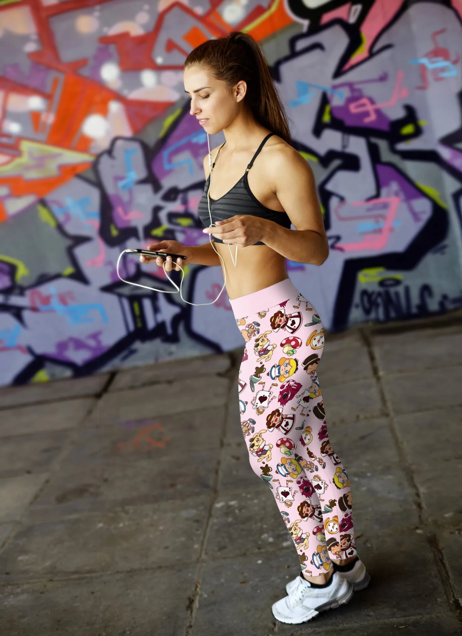 Wonderland Leggings Light Pink