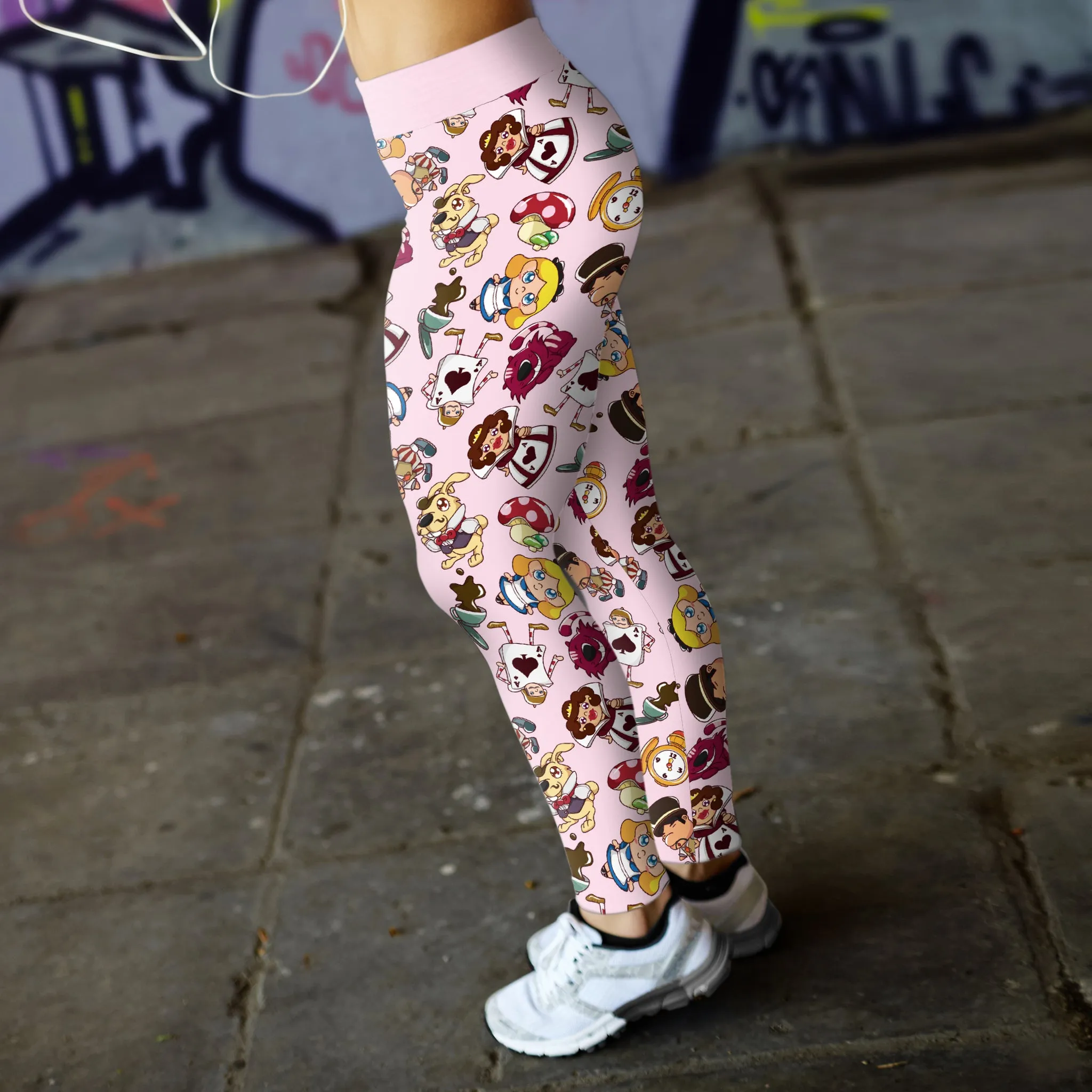 Wonderland Leggings Light Pink