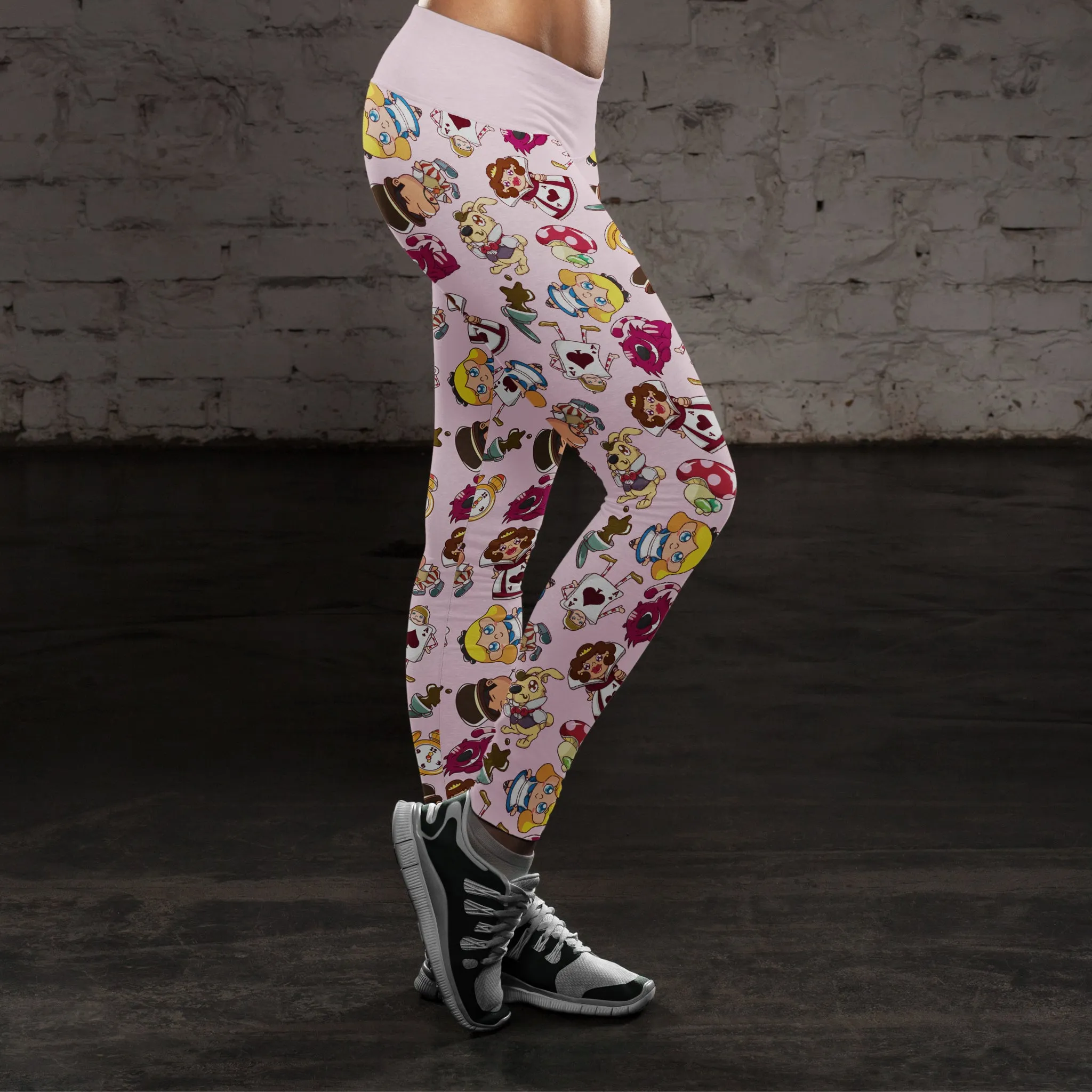 Wonderland Leggings Light Pink