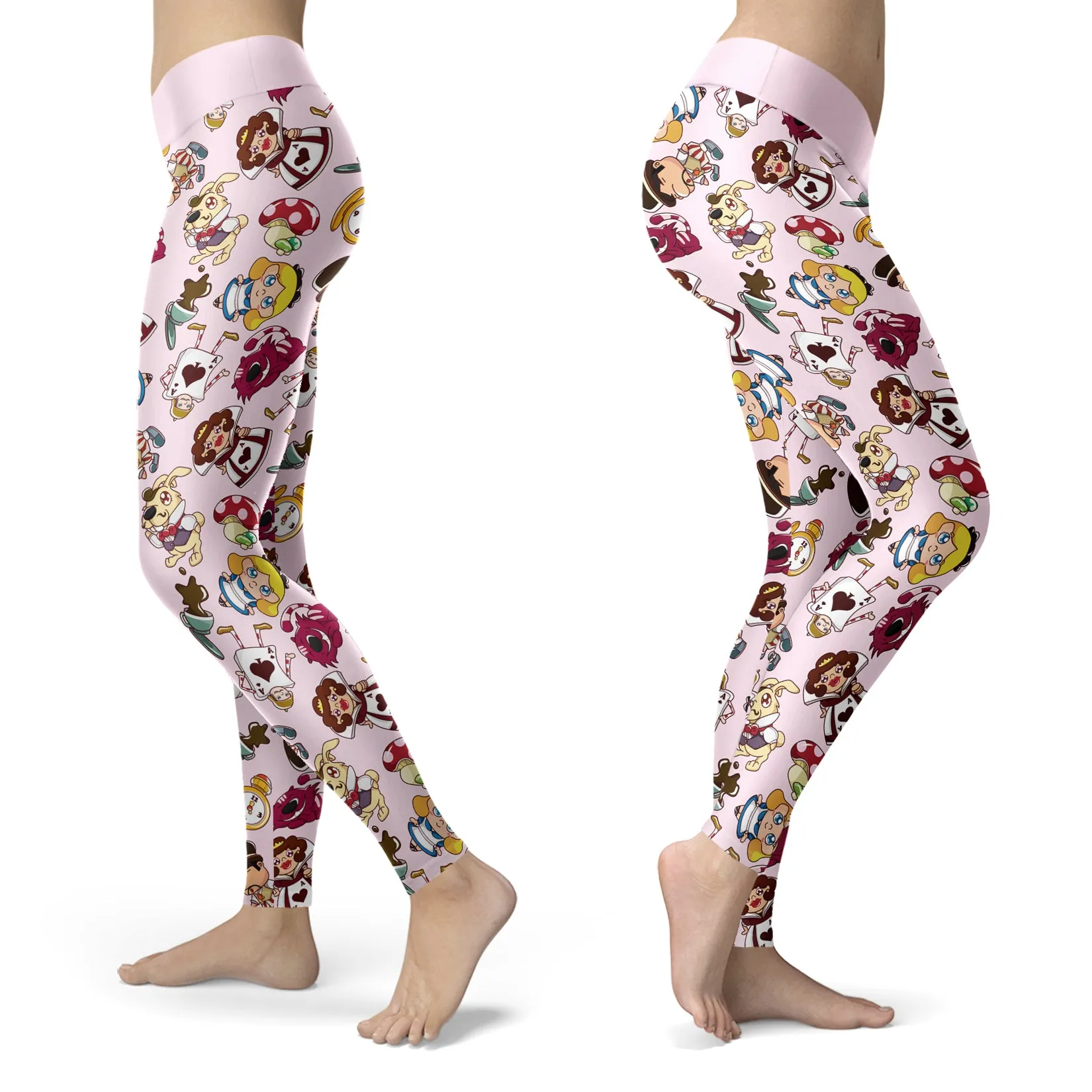 Wonderland Leggings Light Pink