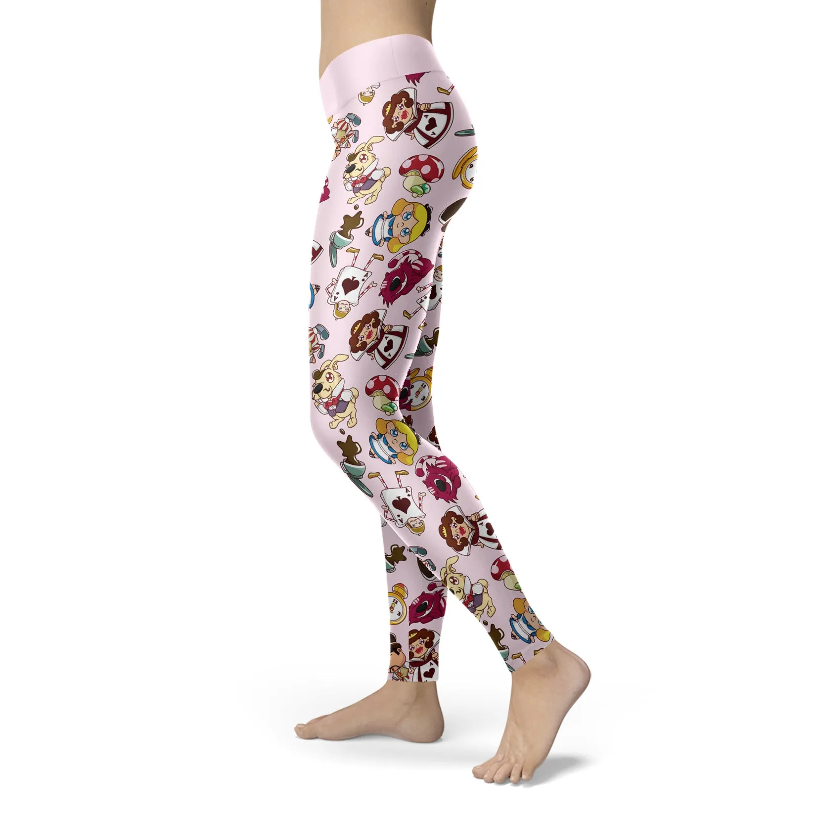 Wonderland Leggings Light Pink